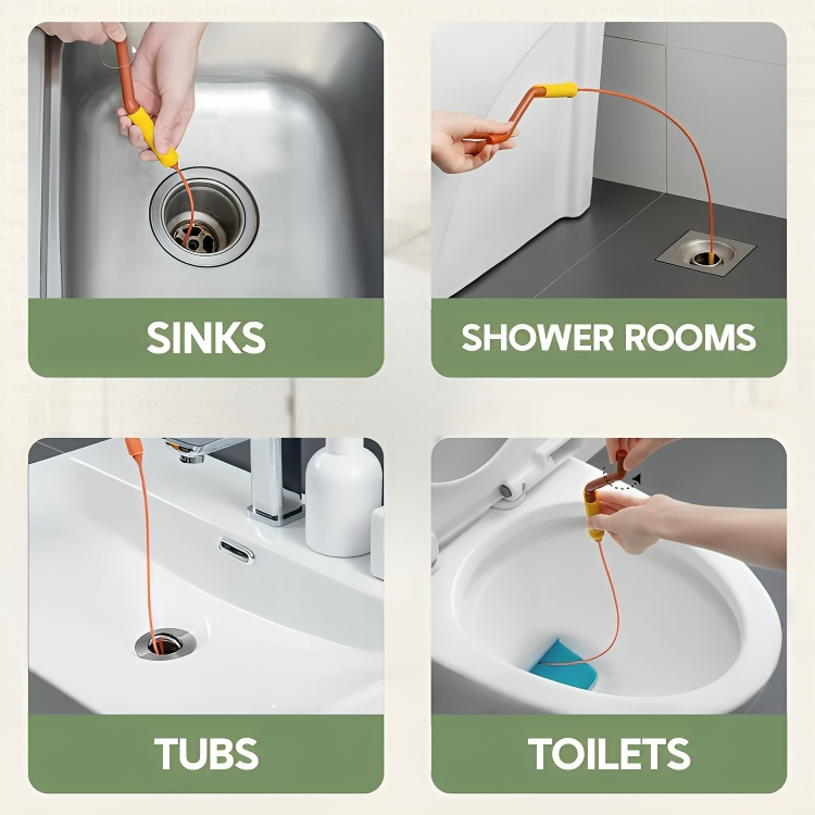 DrainViper™ | Säg adjö till envisa avloppsstopp på några sekunder!