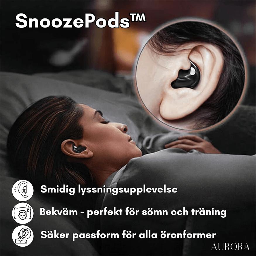 SnoozePods⹠| För din bÀsta natts sömn! - Aurora Stockholm