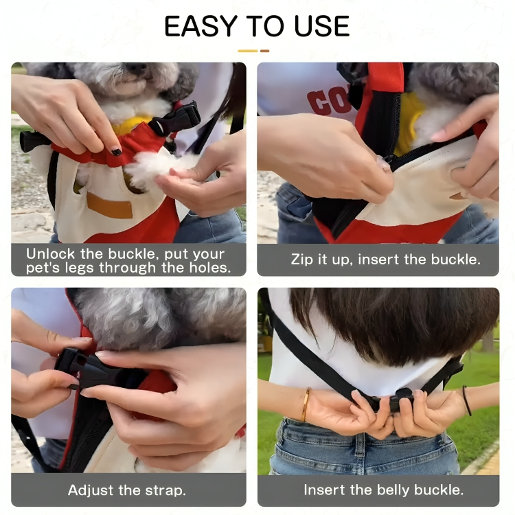 CarryPawsâą | Njut av en stressfri och handsfree resa med ditt husdjur!