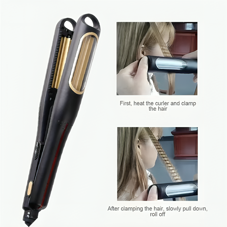 TILLFÄLLIGT 50% RABATT | SnapCrimp™ | Smidiga, strukturerade krusningar med en djärv, elegant finish!