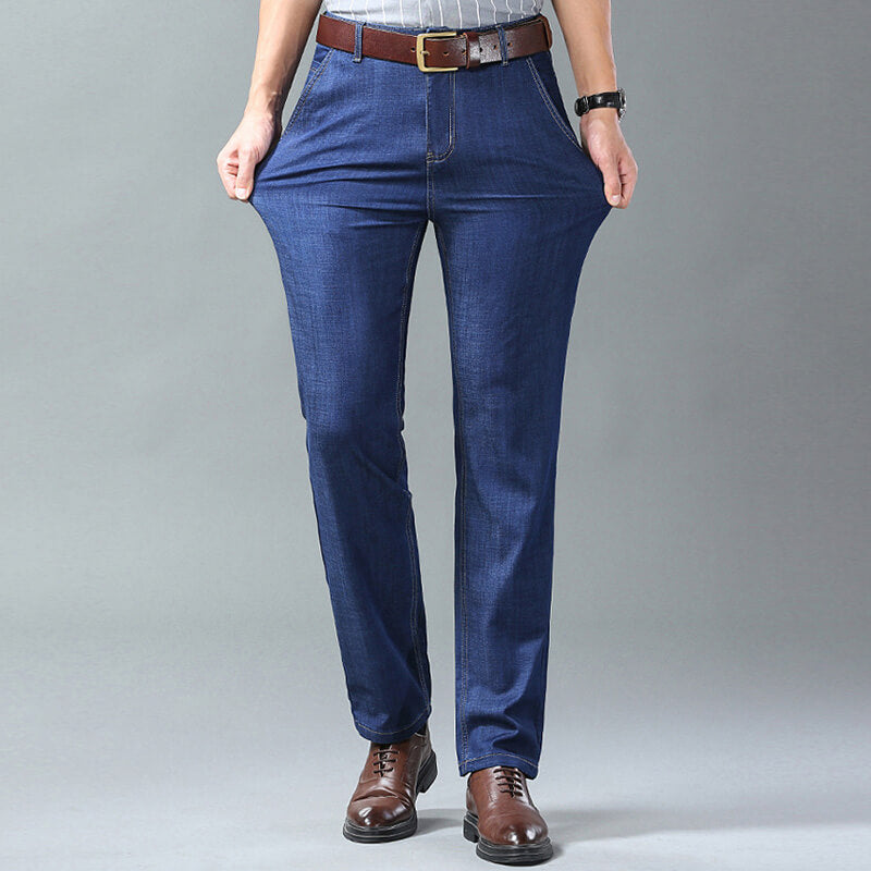 TILLFĂLLIGT 50% RABATT | Jorenâą | Andningsbara jeans som hĂ„ller sig svala!