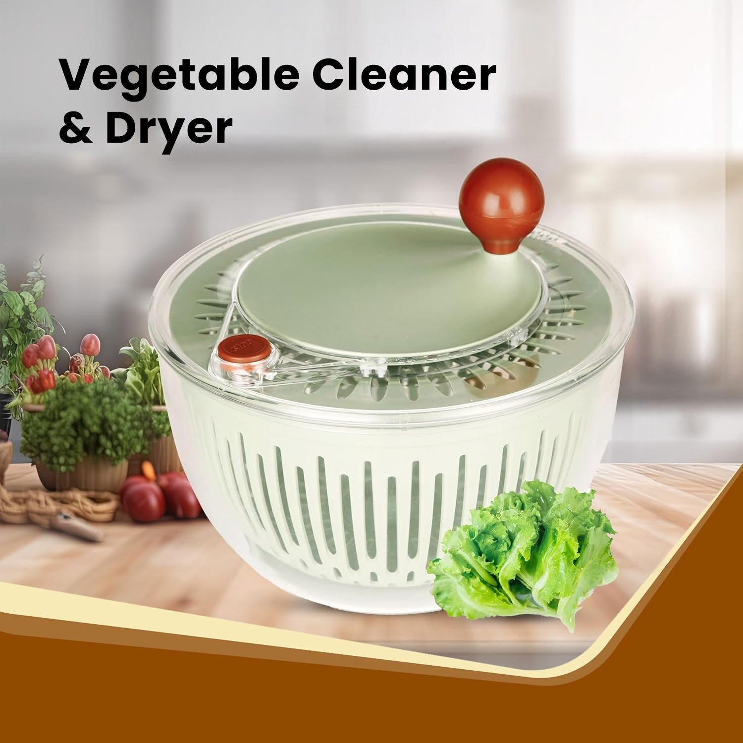 TILLFÄLLIGT 50% RABATT | VegiSpin™ | Rengör frukt och grönsaker enkelt och noggrant!