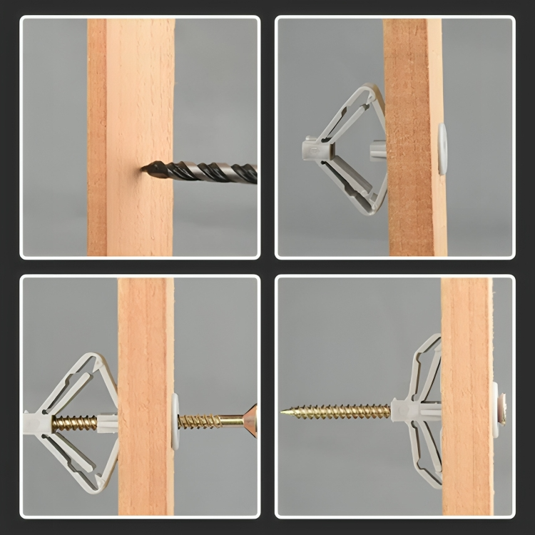 SecureScrew™ | Flygplan / Fjäril förlängningspluggrör & försänkta skruvar