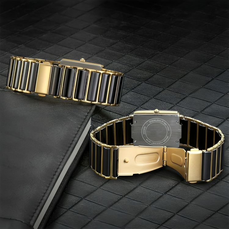 ChronoLux™ | Lyxigt fyrkantigt armbandsur