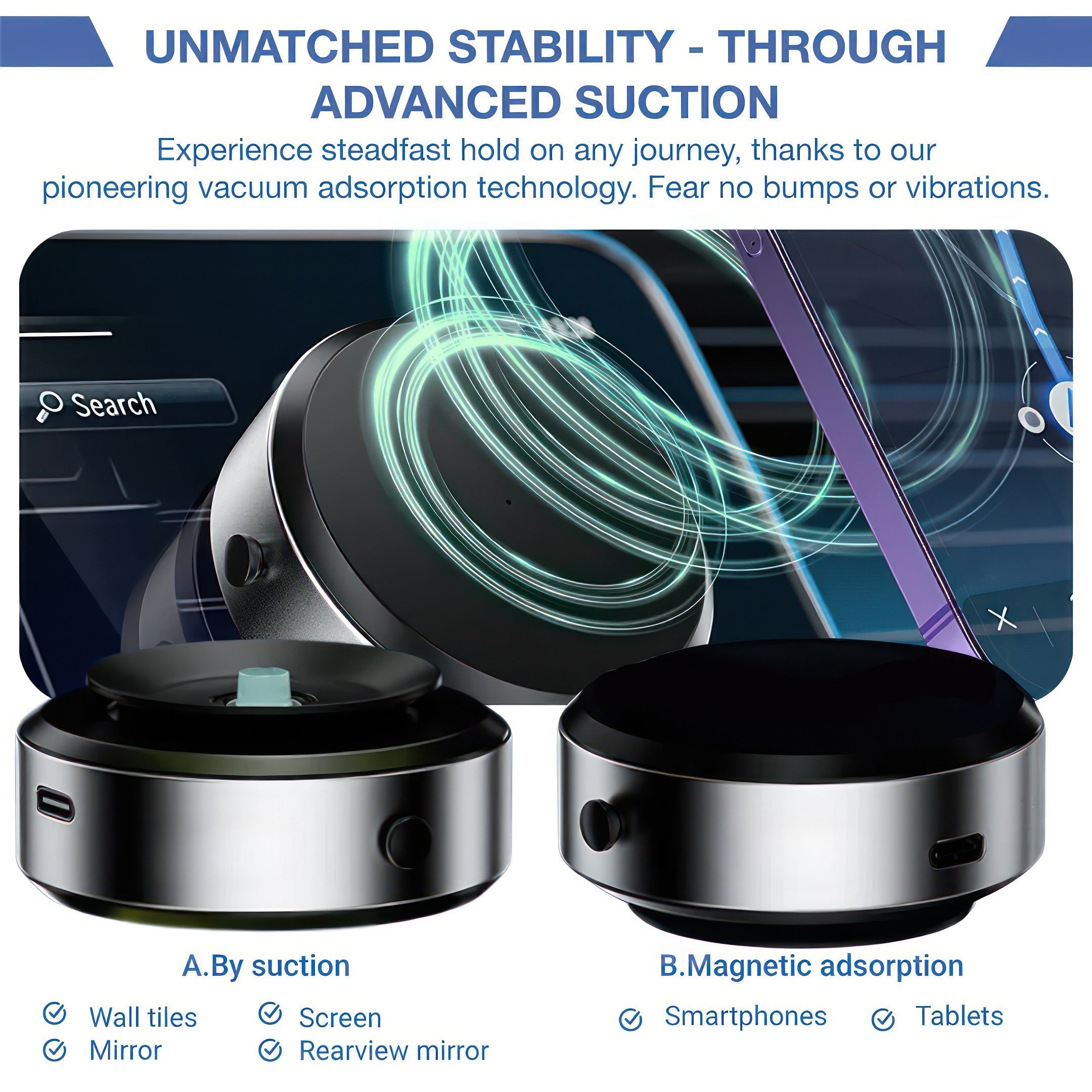 TILLFĂLLIGT 50% RABATT | FlexiMountâą | SĂ€kra din telefon var som helst - handsfree och utan anstrĂ€ngning!