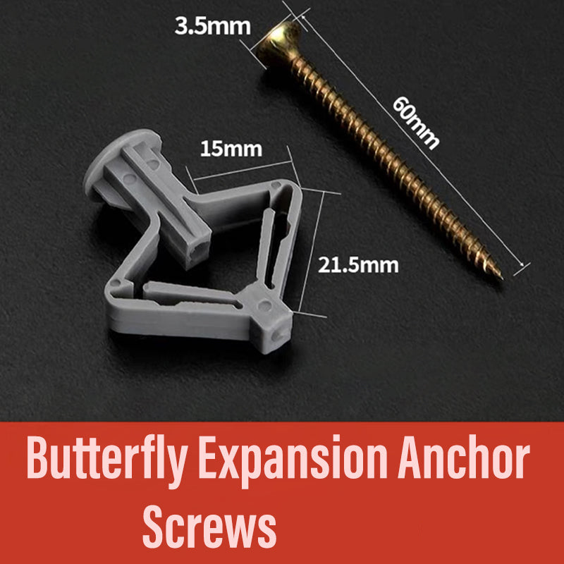 SecureScrew™ | Flygplan / Fjäril förlängningspluggrör & försänkta skruvar