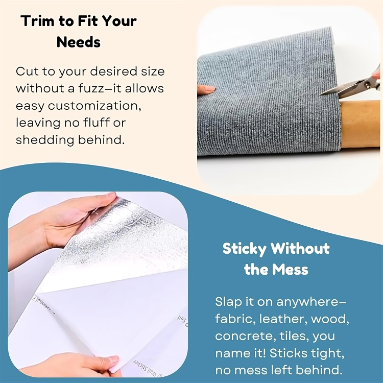 TILLFĂLLIGT 50% RABATT | PurrShieldâą | SjĂ€lvhĂ€ftande klösmatta för katter