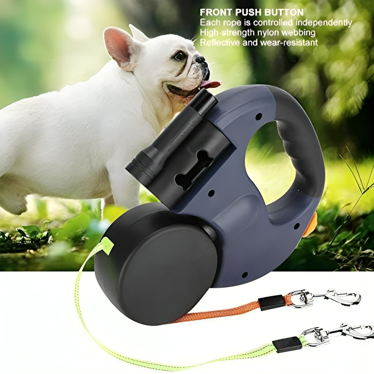 TILLFĂLLIGT 50% RABATT | TwistFreeâą | Dubbel Hundkoppel