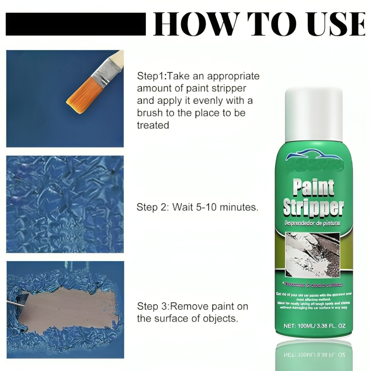 1 + 1 GRATIS IDAG | PaintAway™ | Ta bort lager av färg utan ansträngning!