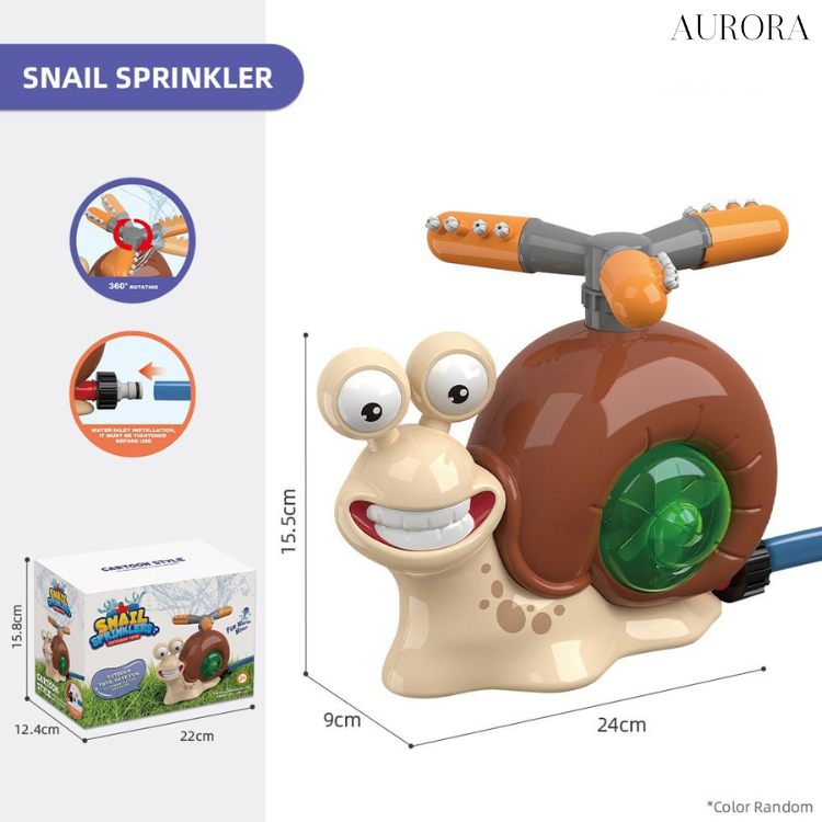 TILLFÄLLIGT 50% RABATT | SnailSplash™ | Aktiv vattenlek som kommer att hålla barnen fascinerade i timmar!