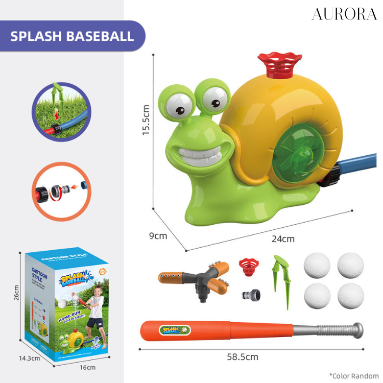 TILLFÄLLIGT 50% RABATT | SnailSplash™ | Aktiv vattenlek som kommer att hålla barnen fascinerade i timmar!