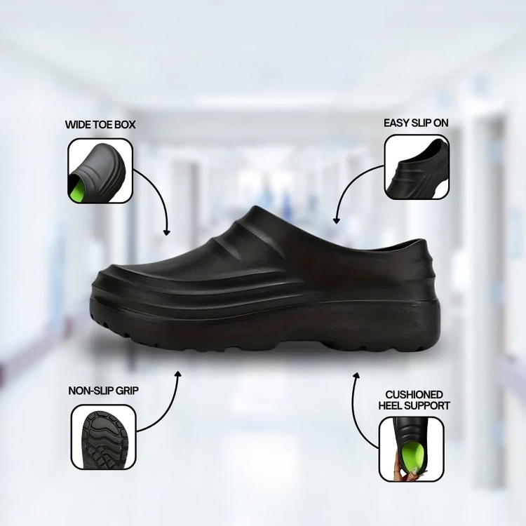 CozyClogs™ | Omedelbar fotavlastning med varje steg!