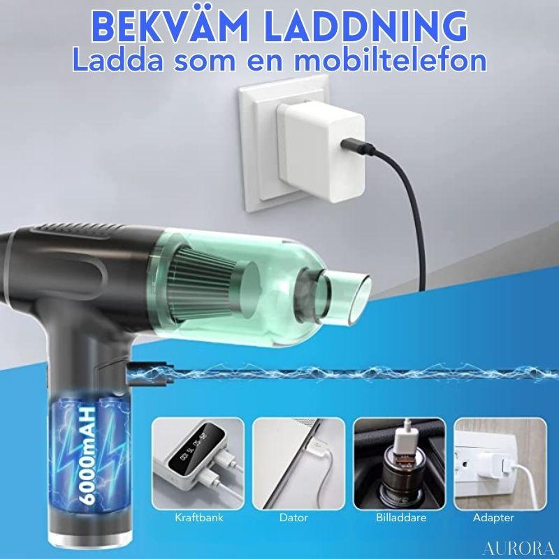 MiniVac™ - Håll din bil och ditt hem fläckfria! | 50% RABATT TILLFÄLLIGT - Aurora Stockholm