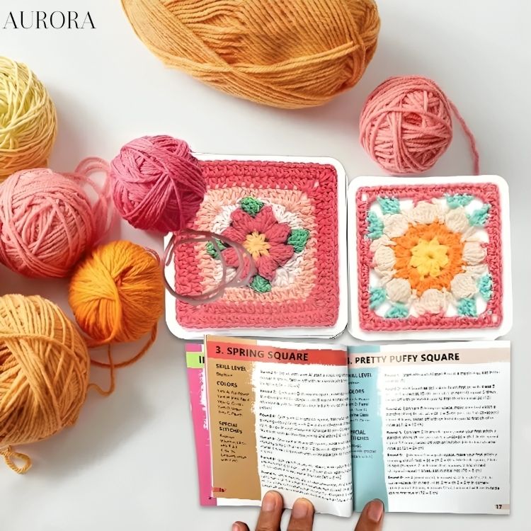 TILLFÄLLIGT 50% RABATT | CrochetDeck™ | Broderigarn stickmönster kort set
