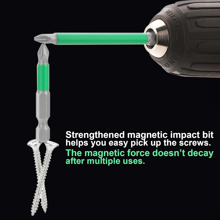 MagBit™ | Stark magnetisk skruvmejselborrsats