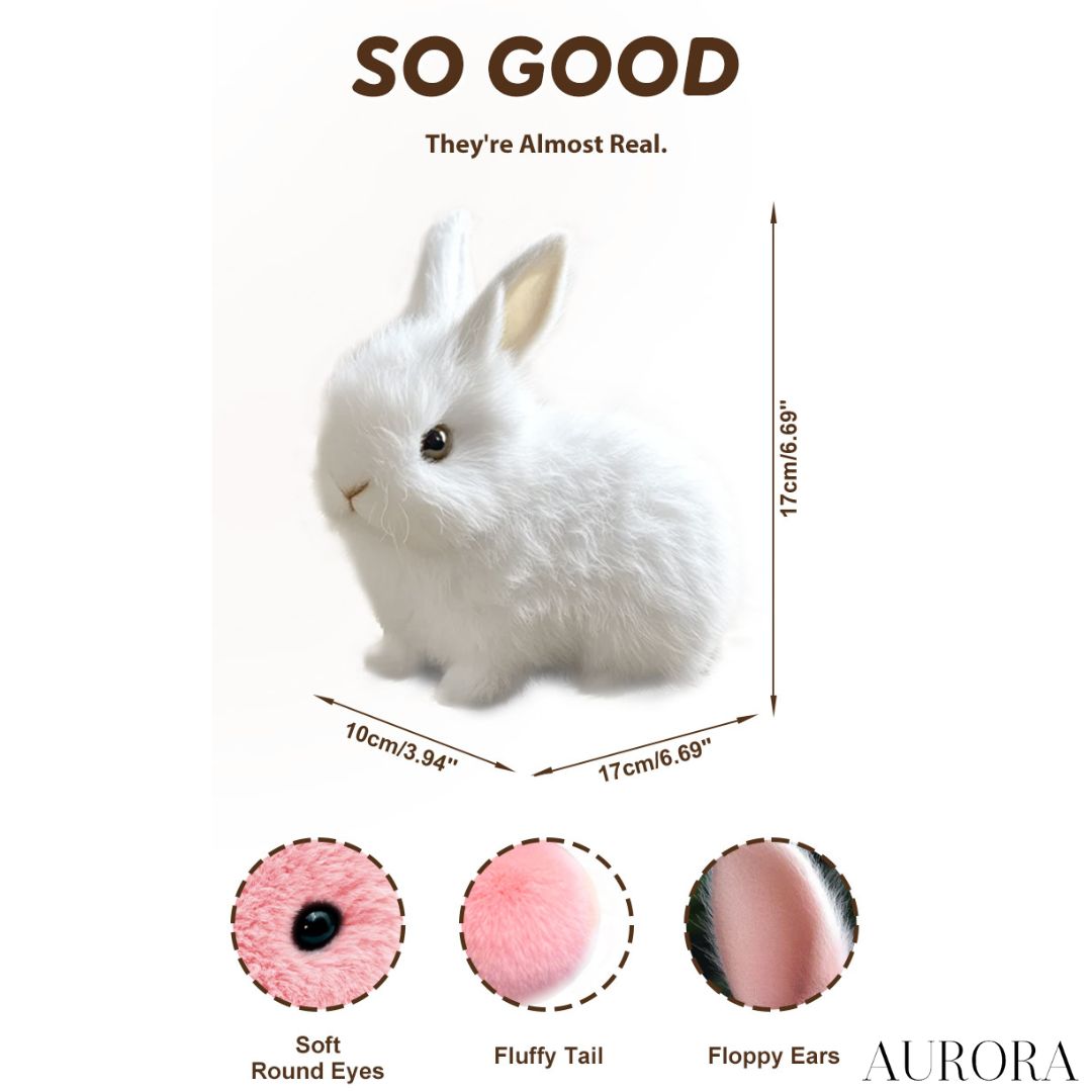 TILLFÄLLIGT 50% RABATT | BunnyBot™ | Din gosiga, verklighetstrogna följeslagare för livet!