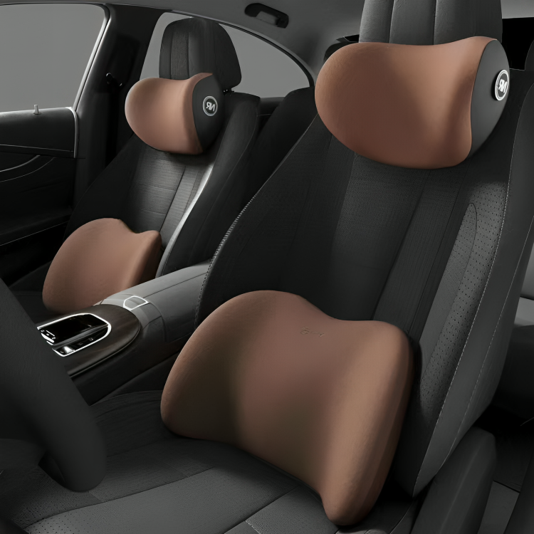 ComfyRide™ | Bilhuvudstöd och kudde för ländryggsstöd