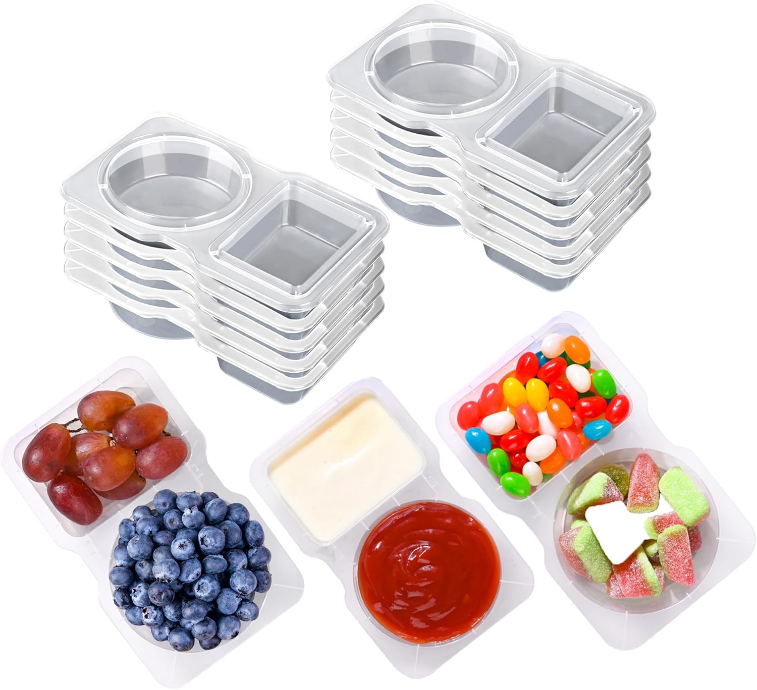 CondiBox™ | Håll dina snacks och såser prydligt åtskilda!