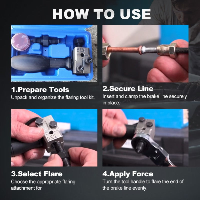 BrakeSeal™ | Universell verktygssats för bilbromsledning
