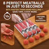 TILLFÄLLIGT 50% RABATT | MeatMold™ | Skapa enhetliga portioner av köttbullar på några sekunder!
