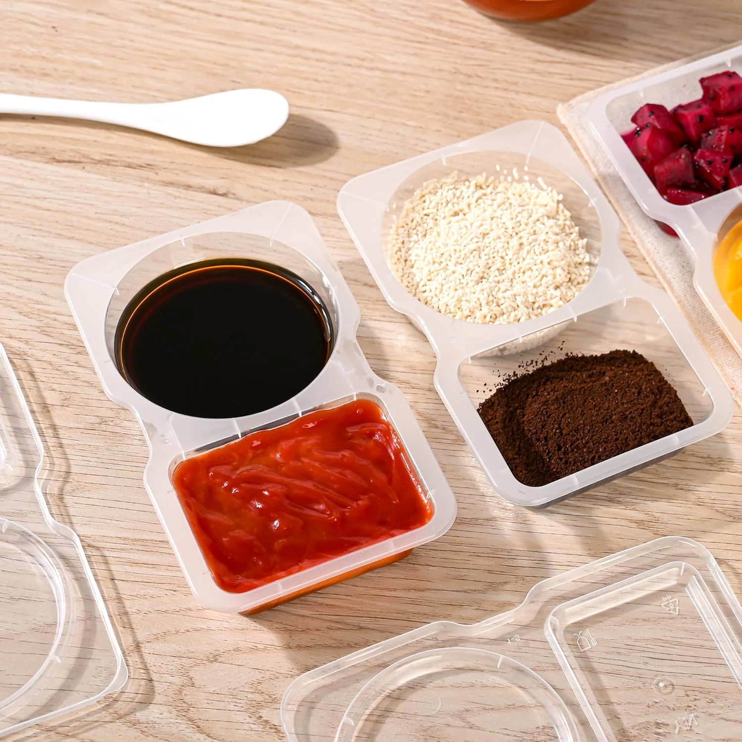 CondiBox™ | Håll dina snacks och såser prydligt åtskilda!