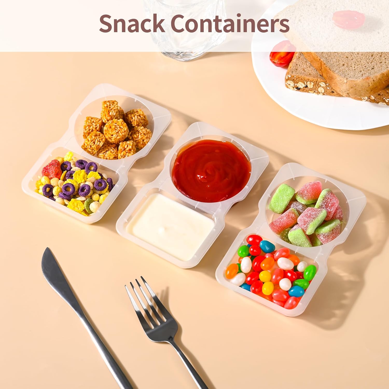 CondiBox™ | Håll dina snacks och såser prydligt åtskilda!