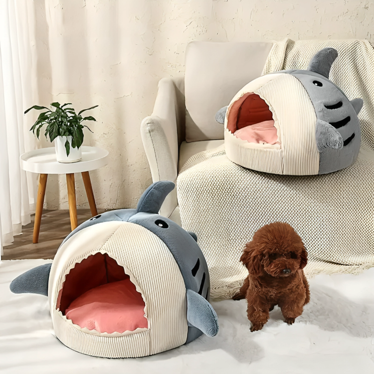TILLFÄLLIGT 50% RABATT | SharkSnug™ | Gör ditt husdjurs tupplur till en lugnande tillflyktsort!