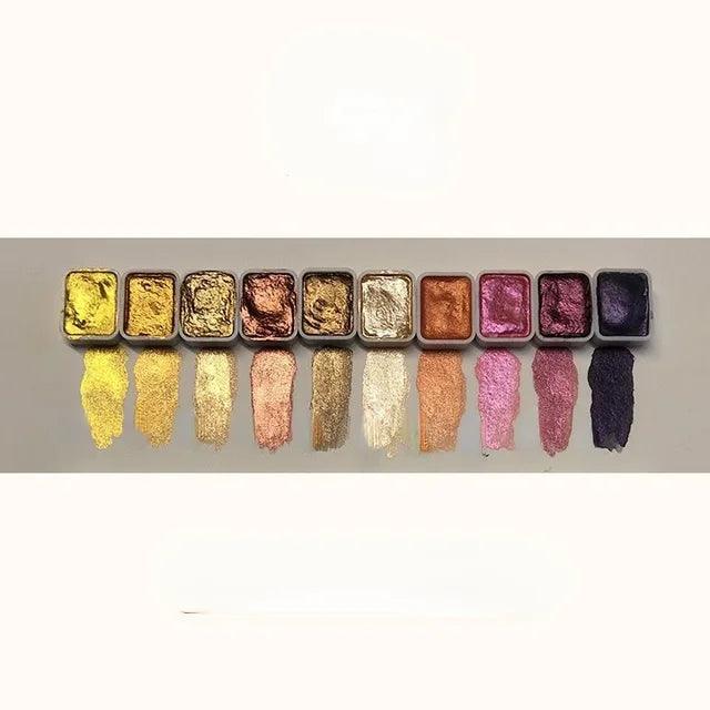 ArtShine™ | Pärlemorskimrande gouache-pigment | 50% TILLFÄLLIG RABATT - Aurora Stockholm