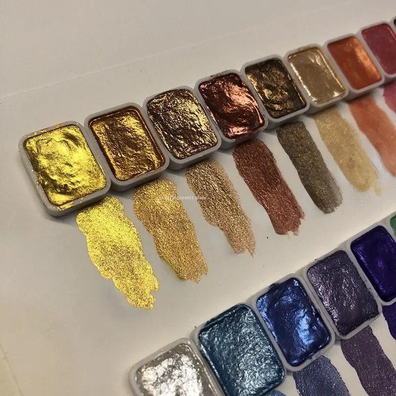 ArtShine™ | Pärlemorskimrande gouache-pigment | 50% TILLFÄLLIG RABATT - Aurora Stockholm