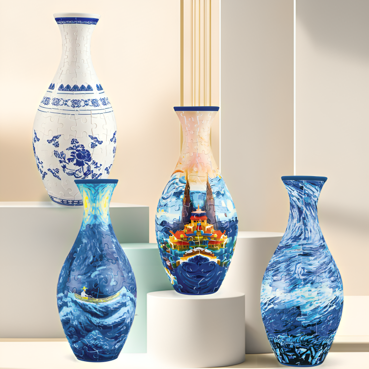 CraftVase™ | 3D kreativ pusselvas
