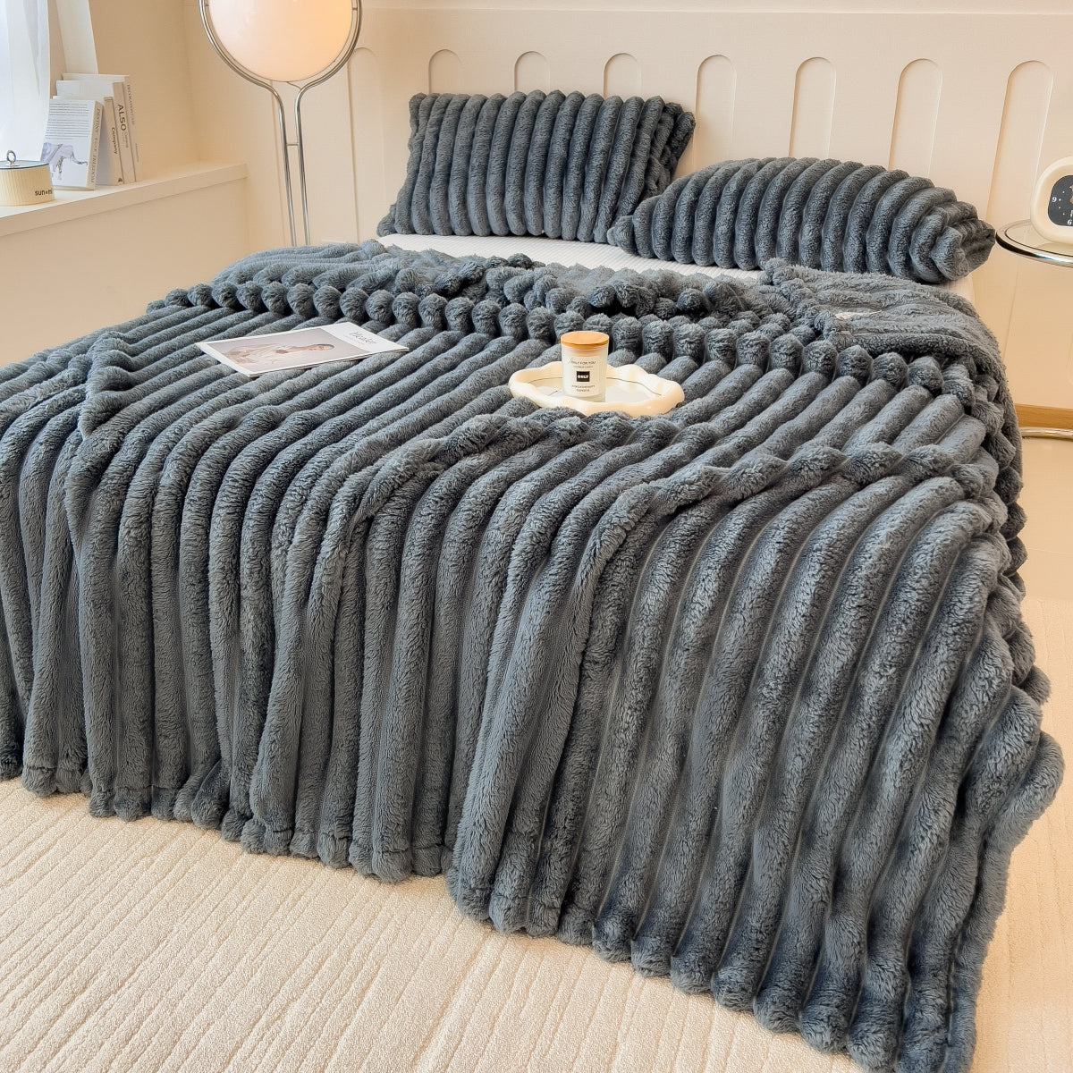 FluffyWrap™ | Mysigt lakanöverdrag - plyschfilt