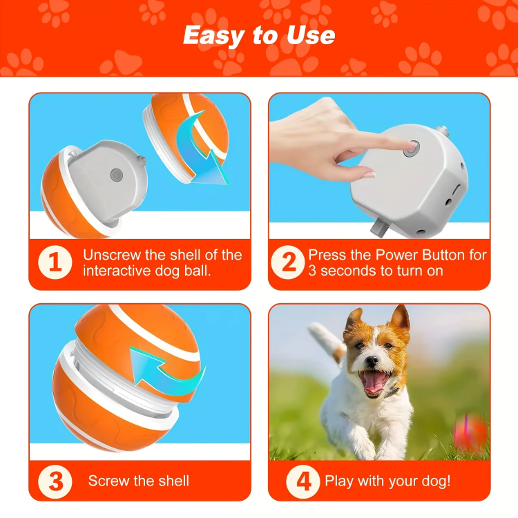 FlashFetch™ | Interaktiv hundboll utan att behöva kasta den!