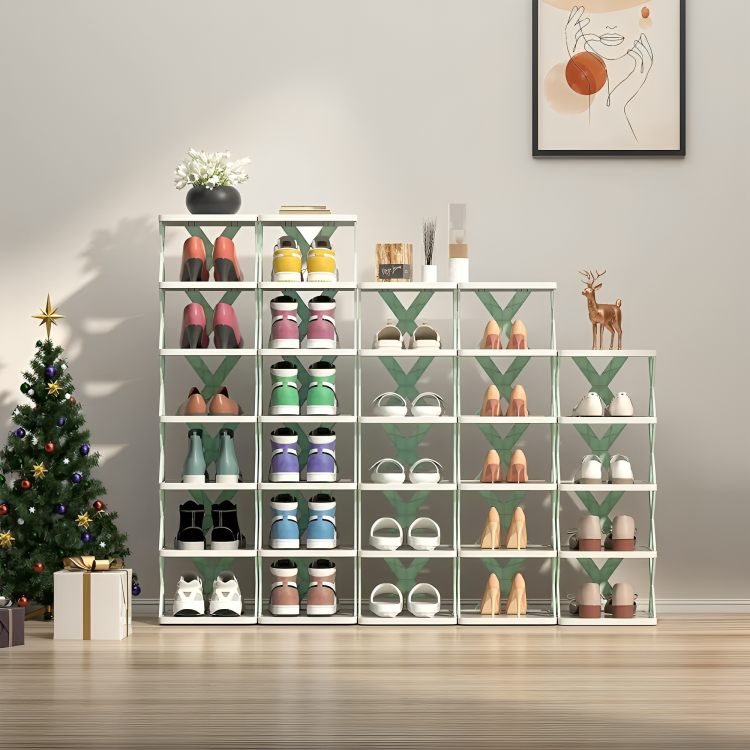TILLFÄLLIGT 50% RABATT | ShoeTuck™ | Platsbesparande förvaring för vardagens skor!