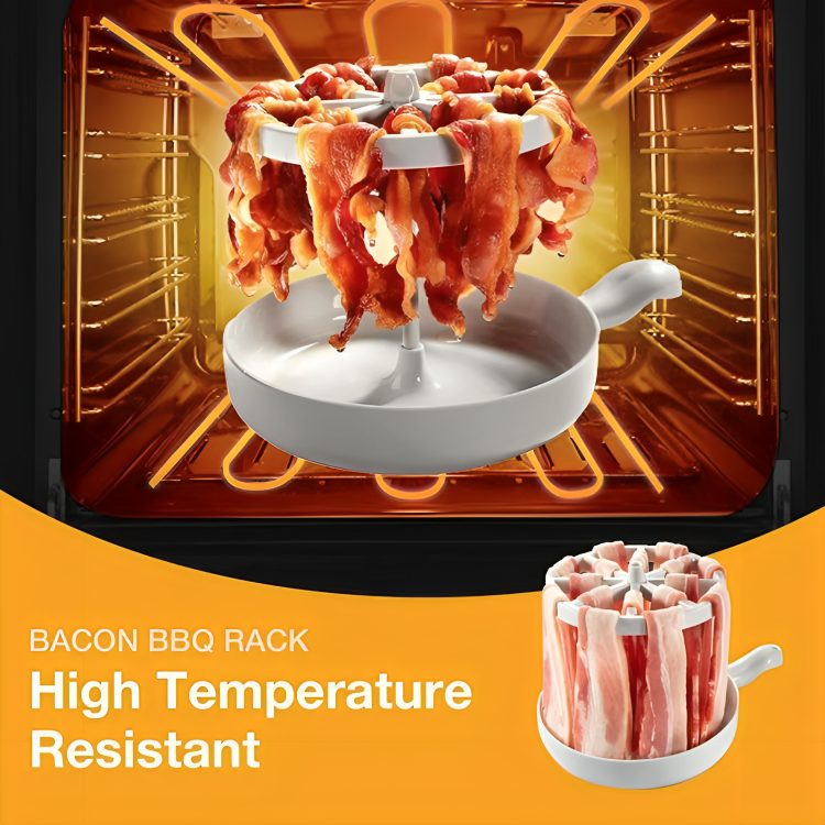 TILLFÄLLIGT 50% RABATT | BaconRush™ | Din genväg till skuldfri, krispig bacon!