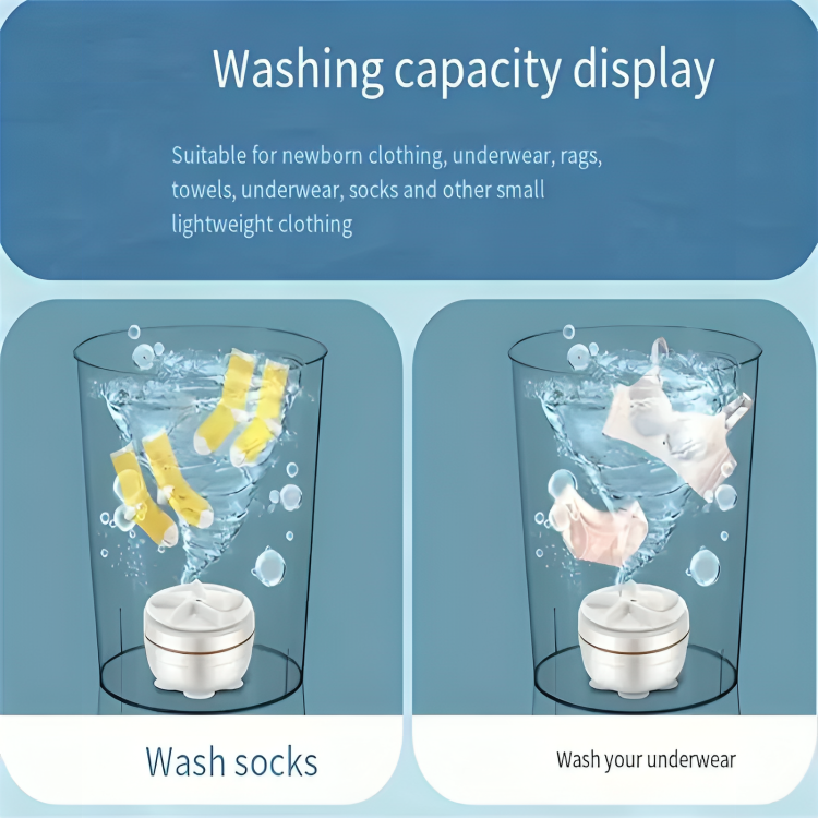 TILLFÄLLIGT 50% RABATT | WashWiz™ | Förvandla vilken behållare som helst till en tvättmaskin!