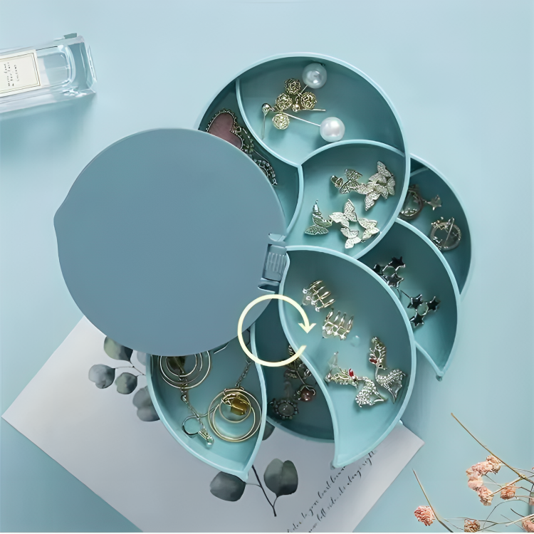 TILLFÄLLIGT 50% RABATT | JewelNest™ | Inga fler trassliga halsband eller borttappade örhängen!