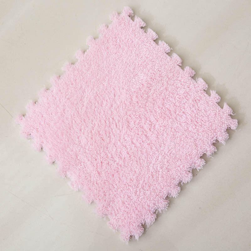 CozyTiles™ | Mjuk, varm pusselmatta i plysch