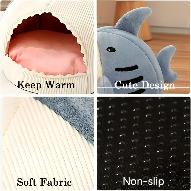 TILLFÄLLIGT 50% RABATT | SharkSnug™ | Gör ditt husdjurs tupplur till en lugnande tillflyktsort!