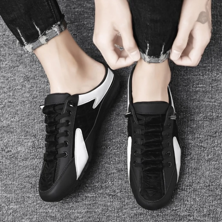 UrbanLoafers™ | Moderiktiga platta tofflor för män