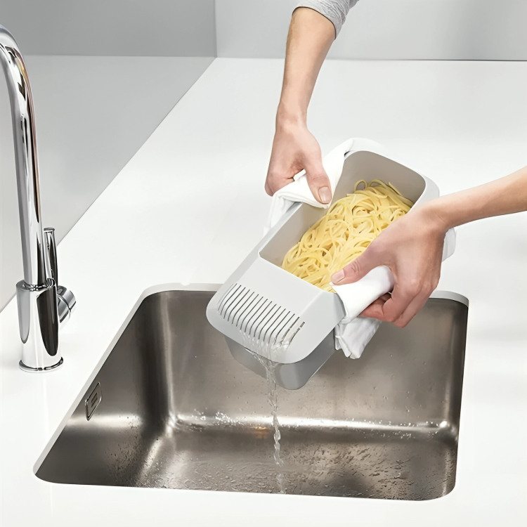 PastaExpress™ | Värmetålig Mikrovågspastaavhällare