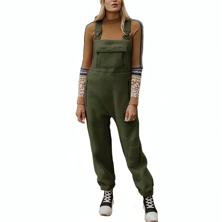 Frostine™ | Värmeoverall i fleece med dragkedjefickor