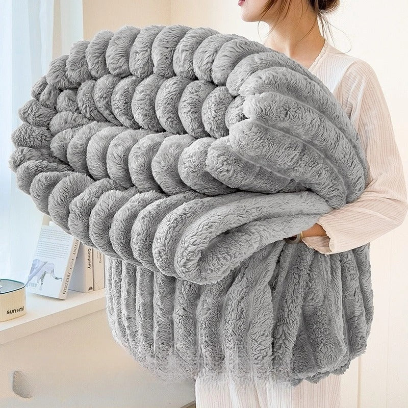 FluffyWrap™ | Mysigt lakanöverdrag - plyschfilt