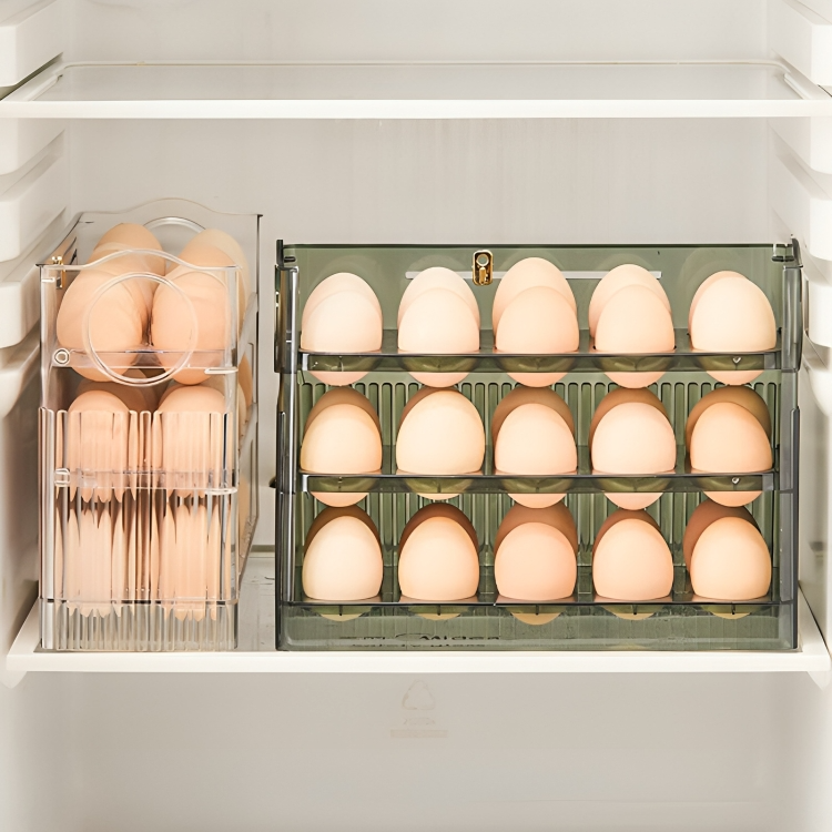 TILLFÄLLIGT 50% RABATT | EggStack™ | Inga fler trasiga ägg och kylskåpskaos!