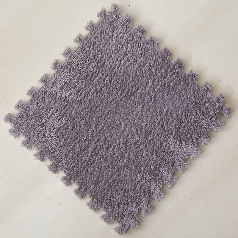 CozyTiles™ | Mjuk, varm pusselmatta i plysch