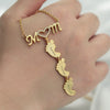 LittleSteps™ | Personligt baby fot namn halsband