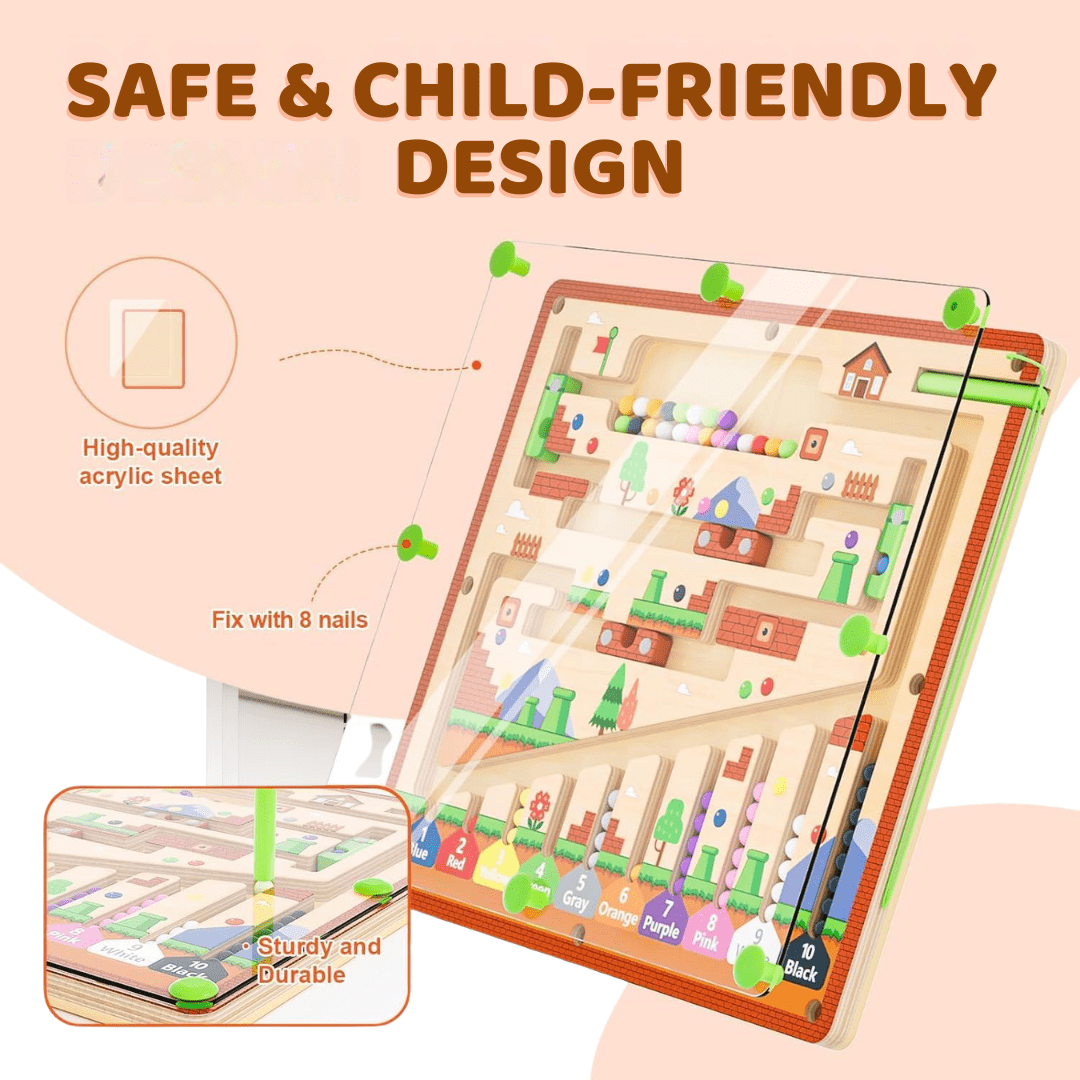 WiggleMaze™ | Perfekt för barns sensoriska och logiska utveckling!