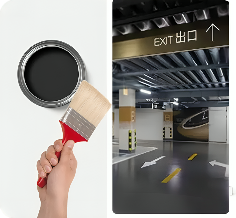 FloorArmor™ | Vattentät vattenbaserad epoxigolvfärg