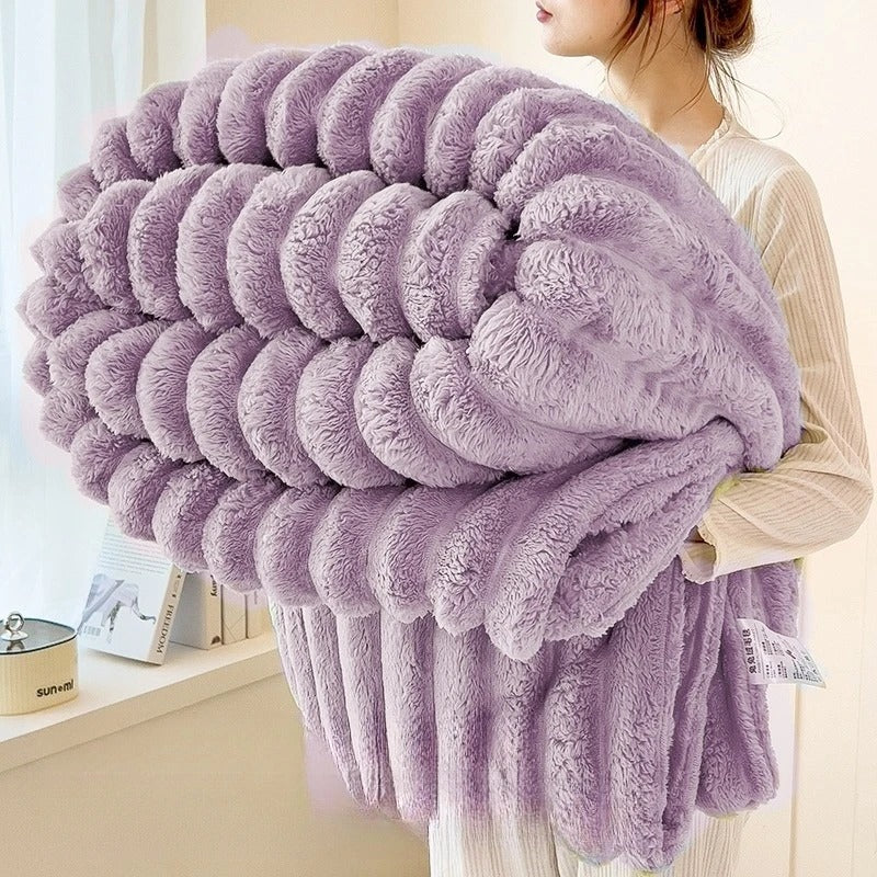 FluffyWrap™ | Mysigt lakanöverdrag - plyschfilt