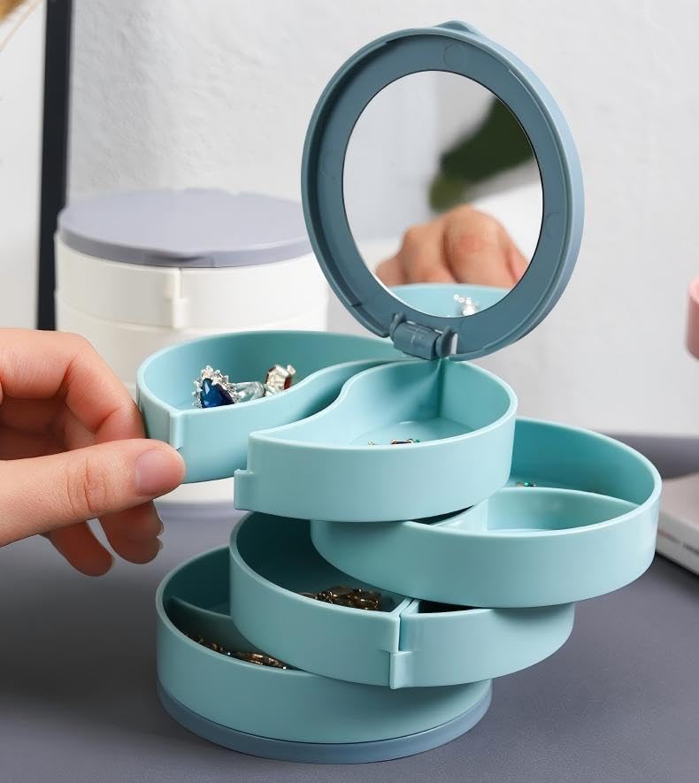 TILLFÄLLIGT 50% RABATT | JewelNest™ | Inga fler trassliga halsband eller borttappade örhängen!