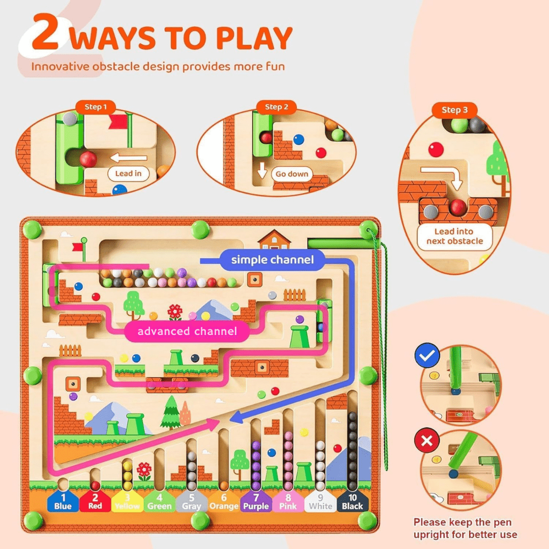 WiggleMaze™ | Perfekt för barns sensoriska och logiska utveckling!